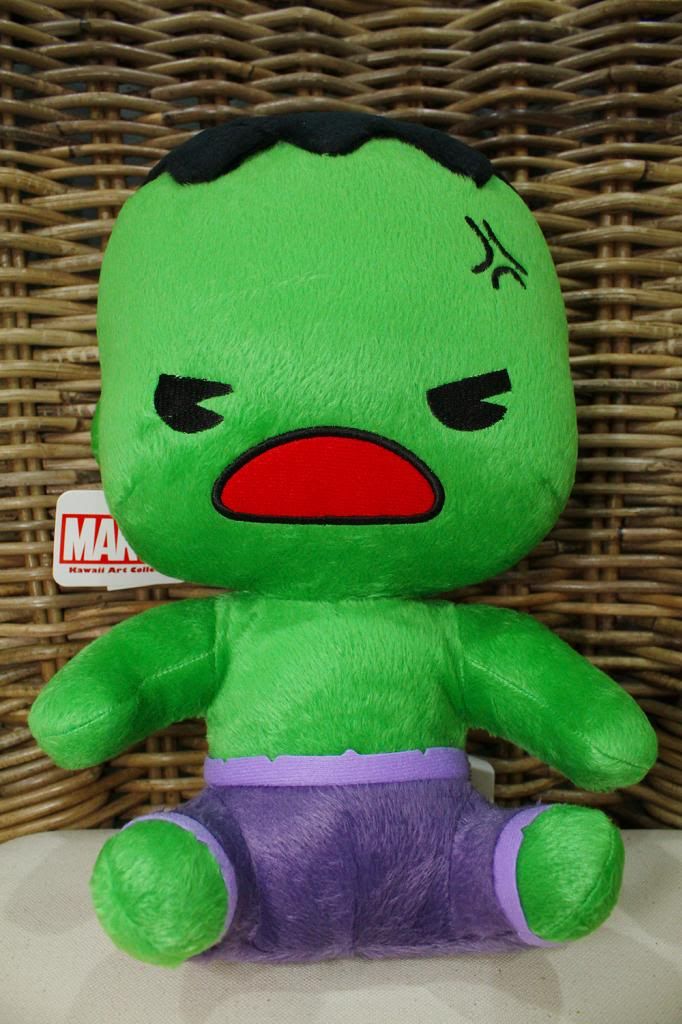 incredible hulk plush doll